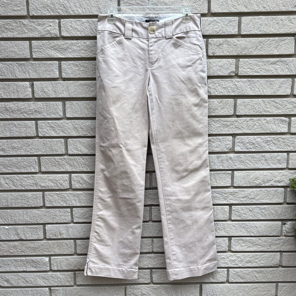 Banana Republic Beige Khaki Stretch Pants Sz 4